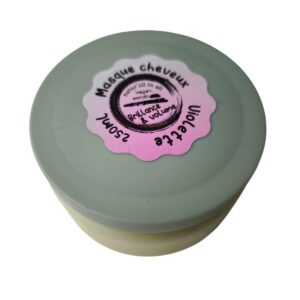 Masque cheveux violette