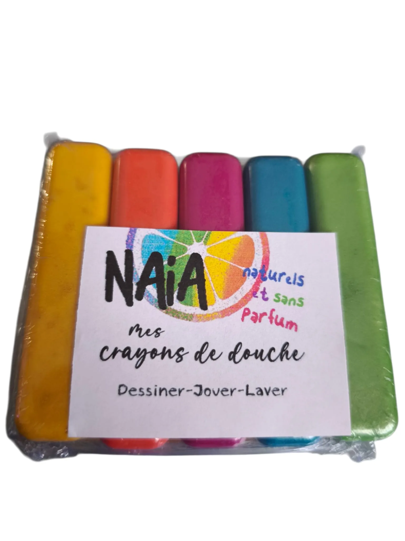 crayons de bain