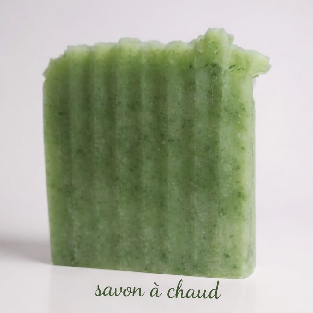 savon artisanale belge à chaud